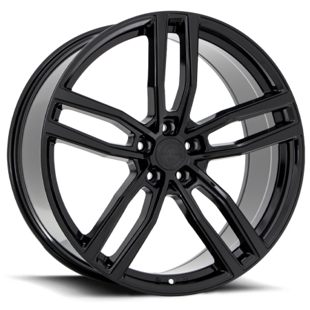 22X9.5 BGW 5X112 25 0000 COVERT CV3 GLOSS BLACK