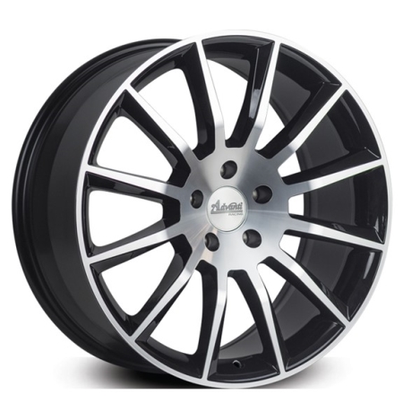 20X9 ADVANTI 5X120 35 0000 ARMOUR GLOSS BLACK MACHINED