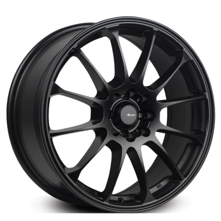 17X7 ADVANTI 4X100/114.3 40 0000 AGENA MATT BLACK