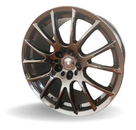 19X9.5 BLACK VACUUM CHROME PCD 5X114.3 ET 25 CB 67.1