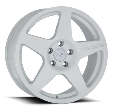 18X8.5 BGW 5X110 38 0000 R5 WHITE