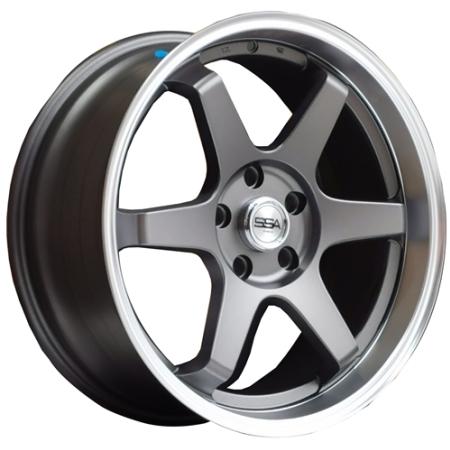 18X8 SSA 5X114.3 34 73.1 ASSASSIN MATT GUNMETAL W ML