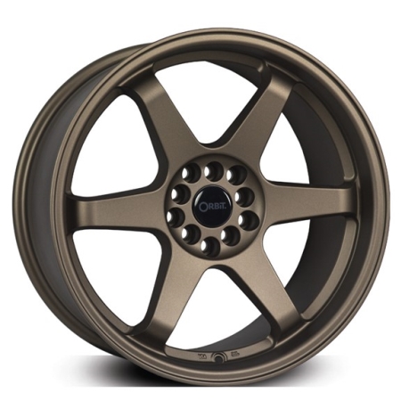 18X8.5 ORBIT 5X100/114.3 30 0000 KAMAN MATT BRONZE