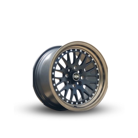 15X8 SSA 4X100/114.3 25 73.1 NECTAR 5 BLACK/BRONZE LIP