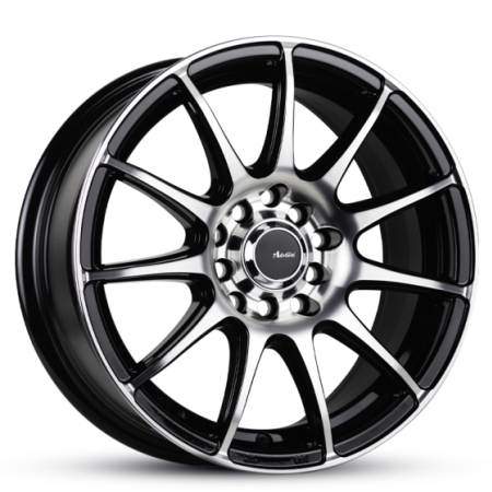15X6.5 ADVANTI 5X100/114.3 ET38 WINNER MATTE BLACK