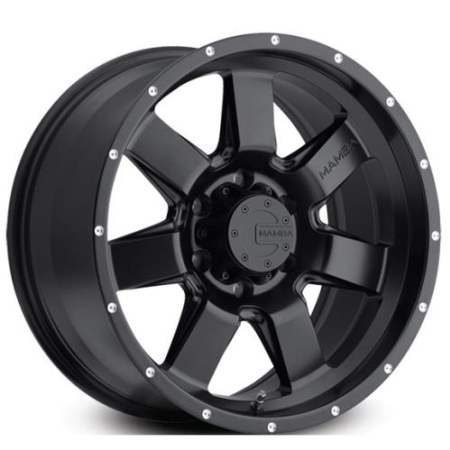17X7.5 BGW 5X105/114.3 35 DAKODA GLOSS BLACK W MACHINED FACE