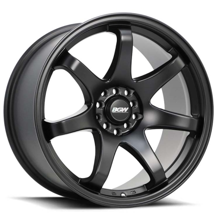 18X8.5 BGW MAYHEM 5X100/114.3 35  MATT BLACK