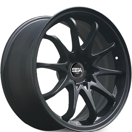 18X8.5 SSA 5X114.3 22 DRIFT MATTE BLACK