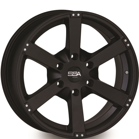 20X8.5 SSA 6X139.7 35 110 CARRIER MATTE BLACK