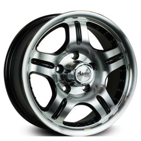 18X8 SSA 5X120.65 6 74.1 OLD SCHOOL POLISH