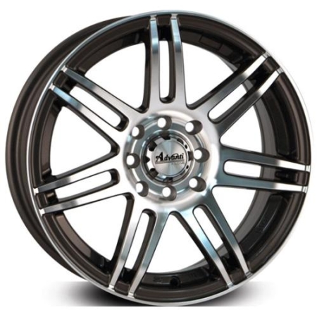 22X8.5 SSA 5X114.3/120 38 73.1 METRO BLACK/MATTE BLACK