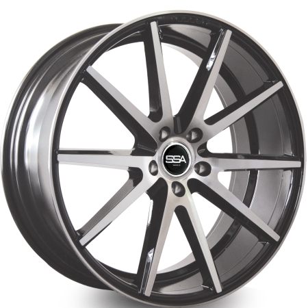 19X8.5 SSA 5X114.3 40 73.1 CLOUD BLACK