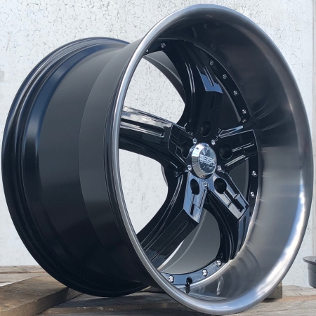 20X8.5 SSA 5X120 40 72.6 SHADOW GLOSS BLACK/TINTED