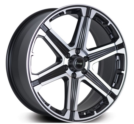 20X8.5 ADVANTI 6X139.7 MONSOON MATT BLACK