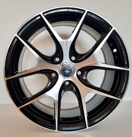 17X7.5 BLACK MACHINE FACE PCD 5X114.3 ET 35 CB 73.1