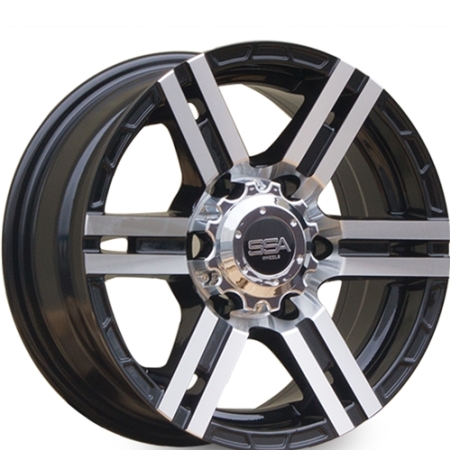 20X8.5 TSW 5X120 35 ASCENT MATT GUNMETAL W GLOSS BLACK FACE