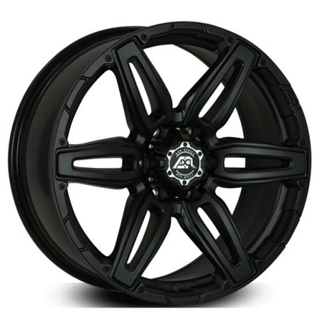 20X9 ADVANTI 6X139.7 30 ROSCOE MATT BLACK