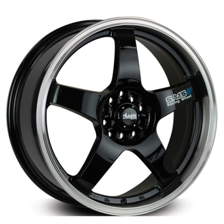 17X7 ADVANTI 4X100/114.3 42 0000 SA15 GLOSS BLACK LP