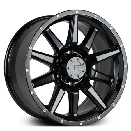 17X9 MAMBA 6X139.7 20 M15 MATT BLACK MILLED