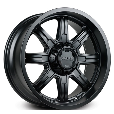 15X10 ULTRA 6X139.7 -44 MENACE SATIN BLACK