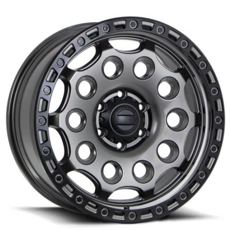 17X7 ULTRA 5X130 50 TOILVAN SATIN BLACK