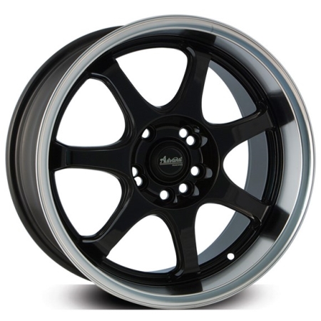 17X8 ADVANTI 4/5X114.3 35 STAGE GLOSS BLACK