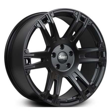 20X8.5 ADVANTI 5X120 35 BARRICADE MATT BLACK