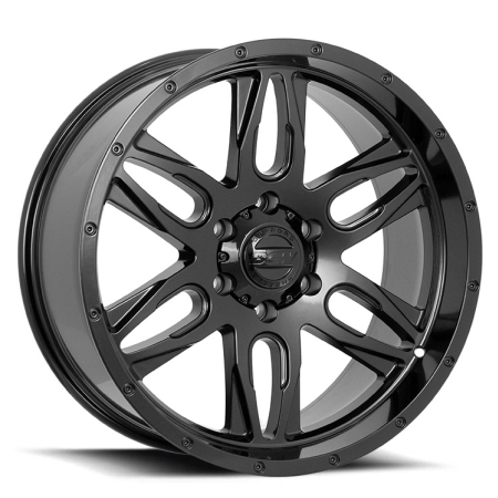 20X9 BGW 6X139.7 10 LETHAL GLOSS BLACK