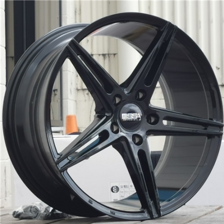 20X9 BGW 5X114.3 40 BLADE MATT BLACK