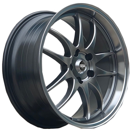 22X9 BGW 5X114.3 30 VM12 GLOSS BLACK