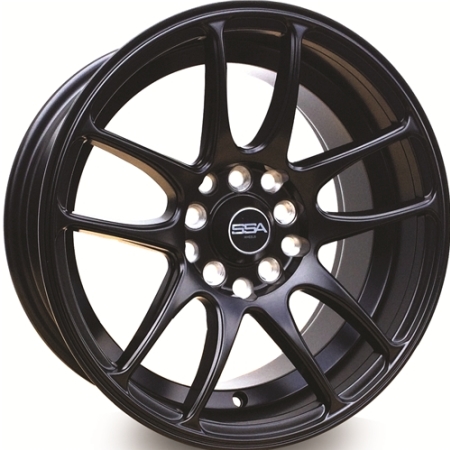 15X7 SSA 5X100/114.3 35 73.1 TIME MATTE BLACK