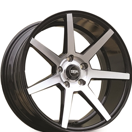 18X8.5 SSA 5X114.3 35 73.1 CLUTCH BLACK MACHINE FACE
