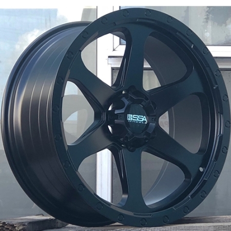 20X9 SSA 6X139.7 18 110 SINNER MATTE BLACK
