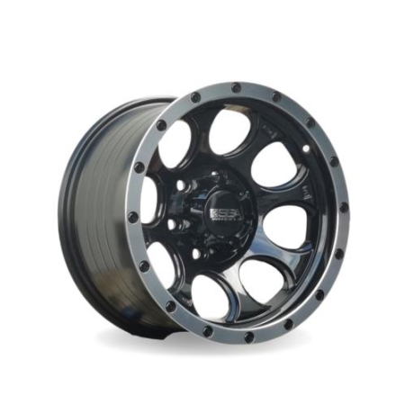 22X9 SSA 5X120 35 72.6 RAGE SATIN BLACK