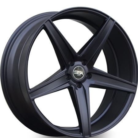 22X9 SSA 5X114.3 35 73.1 ROCKSTAR SATIN BLACK