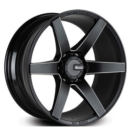 20X9 ADVANTI 6X139.7 20 HURRICANE MATT BLACK MILLED