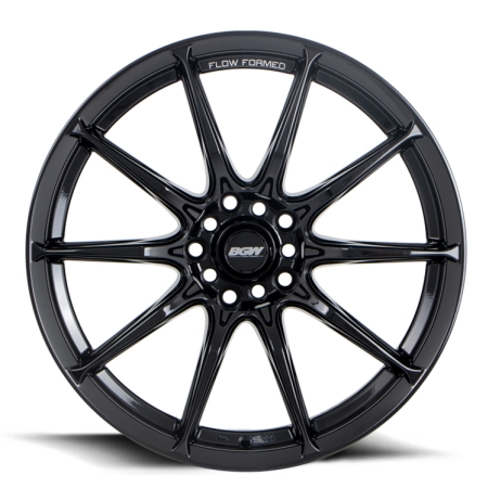 18X8.5 BGW 5X120 35 HAMPTON GLOSS BLACK
