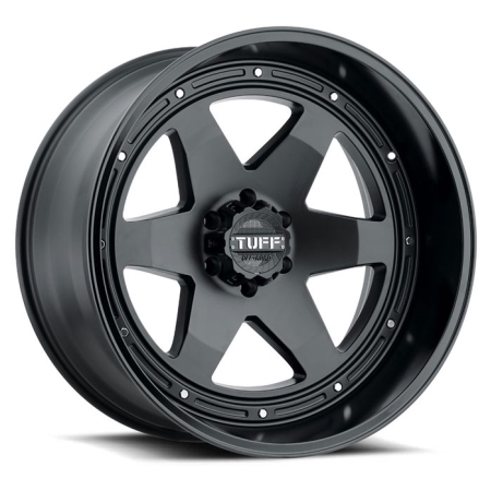 20X10 TUFF 6X139.7 -19 GLOSS BLACK LIP